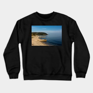 Beautiful coastline with mountains and rocks in Greece Crewneck Sweatshirt